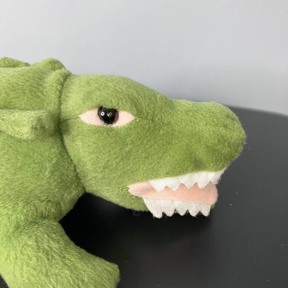Mary Meyer Florida Green Alligator Plush Stuffed Animal Embroidered Souvenir Toy - Picture 13 of 16